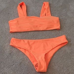 Neon Orange Zaful Bikini